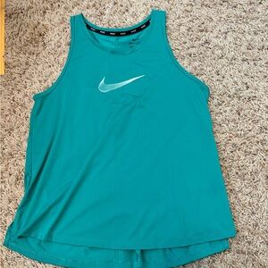 Blue/green Nike tank top